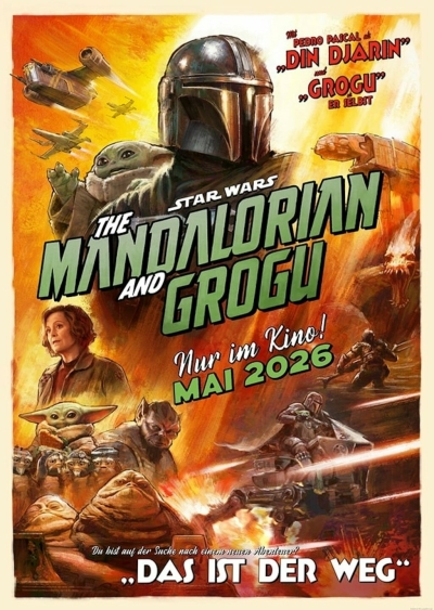 Filmplakat THE MANDALORIAN AND GROGU 